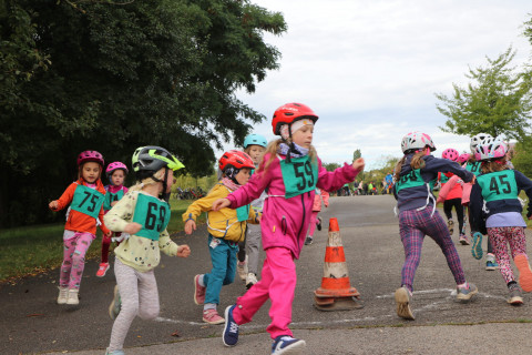 Cycling and Running Race 