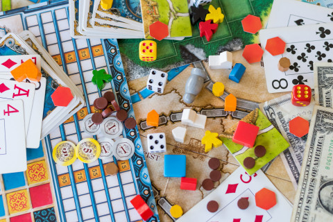 Board and Card Games at Pivovar Prokopák